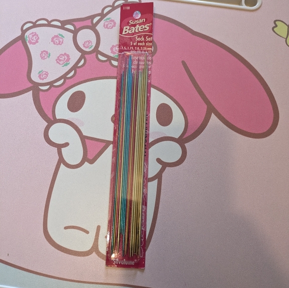 Sock Knitting Bundle of 6, Needles, Yarn, Stitch Markers - Picture 15 of 15